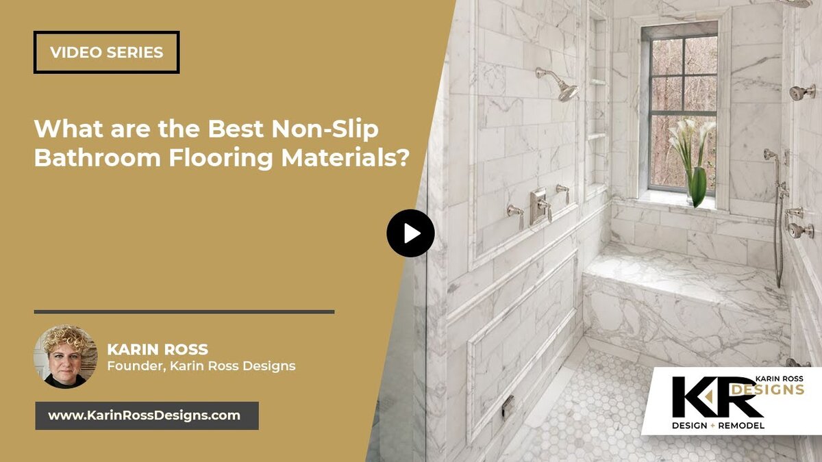 non-slip bathroom flooring