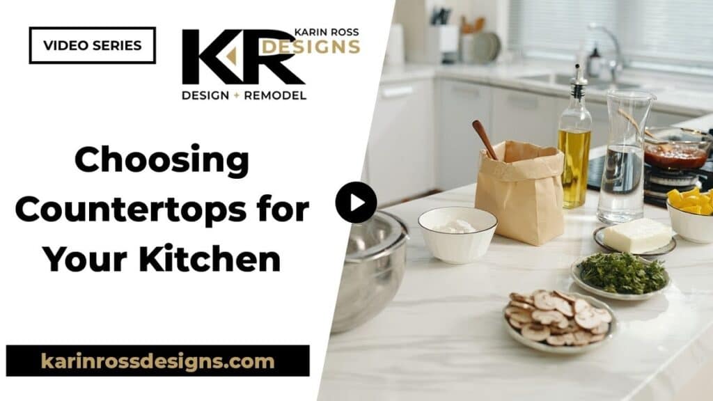 choosing countertops for your kitchen