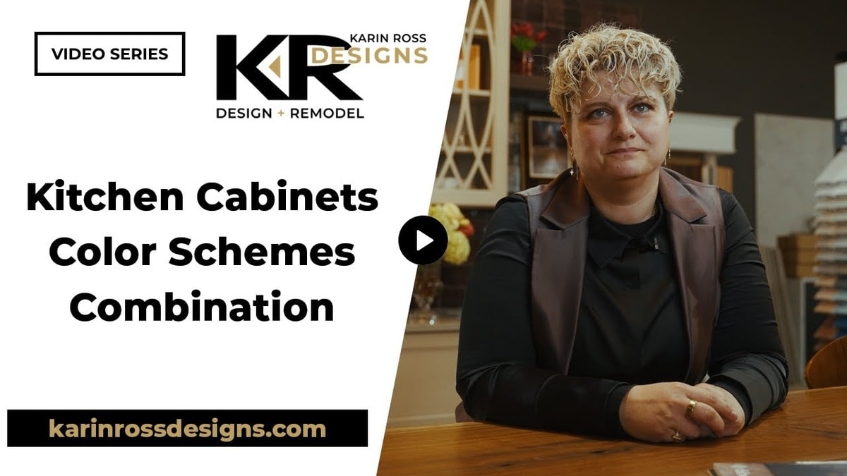 kitchen cabinets color combination