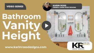 bathroom vanity height