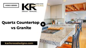 quartz countertop and granite