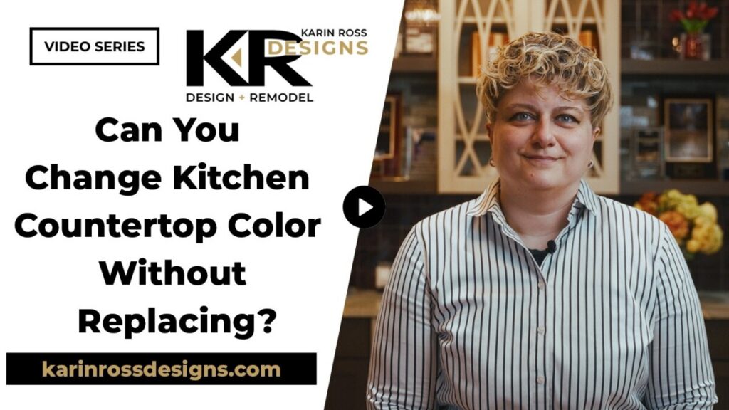 change the kitchen countertop color