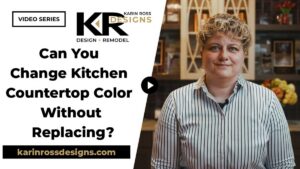 change the kitchen countertop color