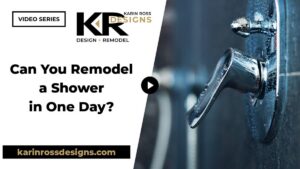 remodel a shower in one day