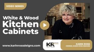white and wood kitchen cabinets